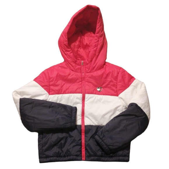Tommy Hilfiger Girls Puffer Jacket Size M (8/10) - Picture 1 of 5